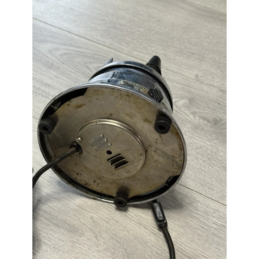 Waring Made In USA Chrome Blender Mixer Motor Base ONLY Tested 2 Speed New York